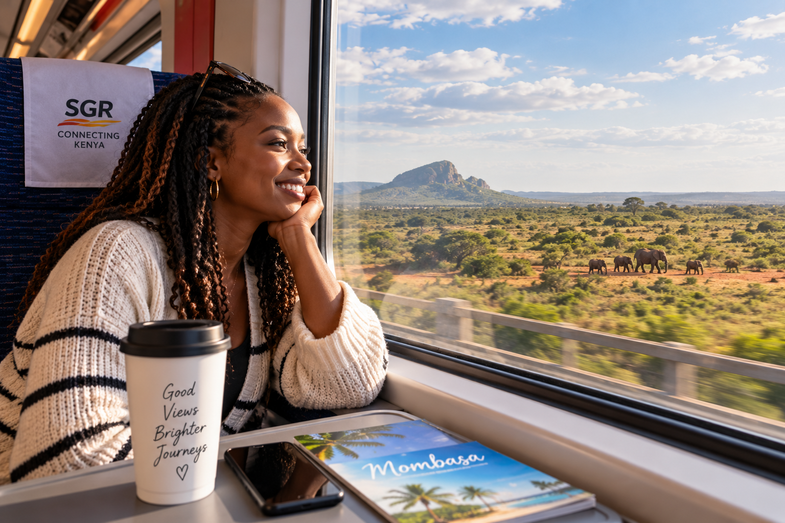 My SGR Journey from Nairobi to Mombasa: What I Discovered About the Window Seats