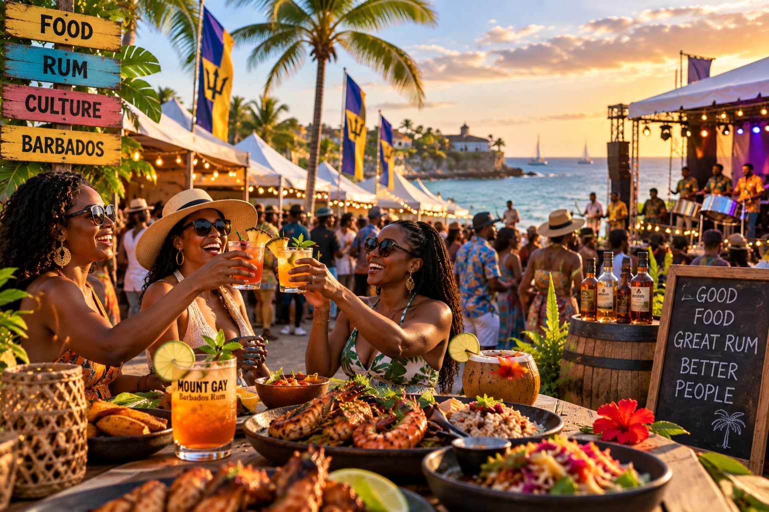 Barbados Food and Rum Package 