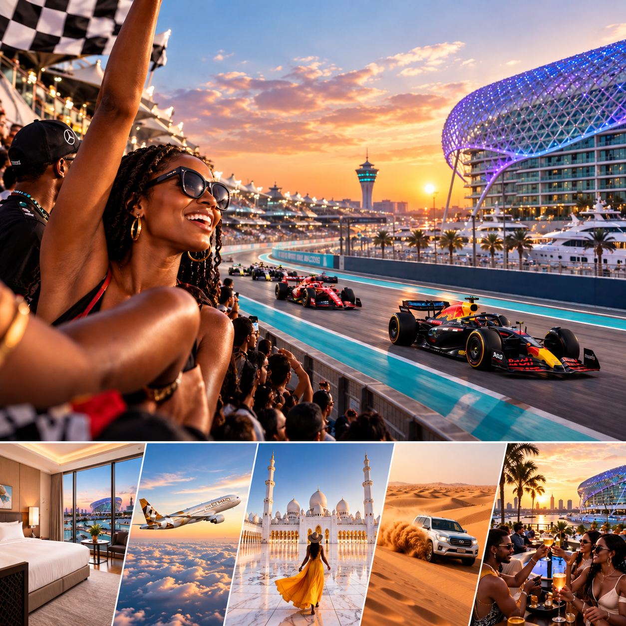 Abu Dhabi and Dubai F1 Package